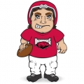 Arkansas Razorbacks Dancing Musical Halfback Mascot Doll