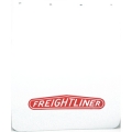 Freightliner Semi-Truck Logo 24" x  30" White Polyurethane Mud Flaps