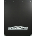 Freightliner Semi-Truck Logo 24" x  30" Black Polyurethane Mud Flaps