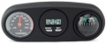 Bell/Victor Dash Mountable Clock/Compass/Thermometer