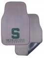 Michigan State Spartans 2pc Grey Universal Car Floor Mats