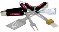 Arizona Cardinals Stainless Steel BBQ Utensil Set