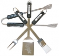 Chicago White Sox Stainless Steel BBQ Utensil Set