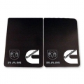 Cummins Dodge Ram 18" x 25" Dually Mud Flaps