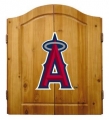 Anaheim Angels MLB Licensed Complete Dartboard & Cabinet Set