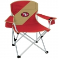 San Francisco 49ers NFL Mammoth/Big Boy Folding Tailgating Arm Chair