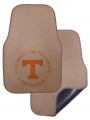 Tennessee Volunteers 2pc Beige Universal Car Floor Mats