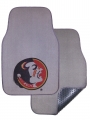 Florida State Seminoles 2pc Grey Universal Car Floor Mats