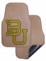 Baylor Bears 2pc Beige Universal Car Floor Mats