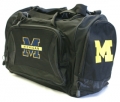 Michigan Wolverines Black Fly-By Duffel Bag