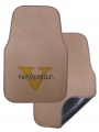 Vanderbilt Commodores 2pc Beige Universal Car Floor Mats