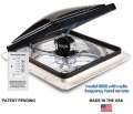 Fan-Tastic Vent 6600 12 volt Sleeper Cab Ceiling Fan w/Remote