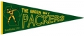 Green Bay Packers NFL Throwback Wool Pennant