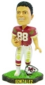 Kansas City Chiefs Tony Gonzalez Game Worn Forever Collectibles NFL BobbleHead