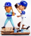 Kansas City Royals Brett & Sweeney Then & Now Forever Collectibles MLB Bobble Head