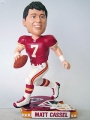Kansas City Chiefs Matt Cassel Forever Collectibles Helmet Base Bobble Head