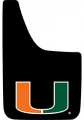 Miami Hurricanes NCAA  Mud Flaps/Splash Guards