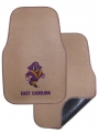 East Carolina Pirates 2pc Beige Universal Car Floor Mats