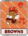 Cleveland Browns 36" x 48" Triple Woven Baby Throw Blanket