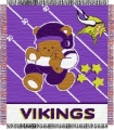 Minnesota Vikings 36" x 48" Triple Woven Baby Throw Blanket