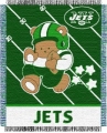 New York Jets 36" x 48" Triple Woven Baby Throw Blanket