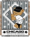 Chicago White Sox 36" x 48" Triple Woven Baby Throw Blanket