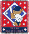 Texas Rangers 36" x 48" Triple Woven Baby MLB Throw Blanket
