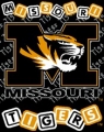 Missouri Tigers 36" x 48" Triple Woven Baby Throw Blanket