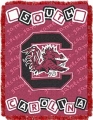 South Carolina Gamecocks Triple 36" x 48" Woven Baby Throw Blanket