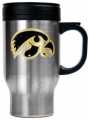 Iowa Hawkeyes Stainless Steel Travel Mug