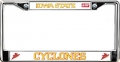 Iowa State Cyclones NCAA  Chrome License Plate Frame by Wincraft