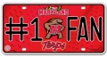 Maryland Terps #1 Fan Aluminum License Plate