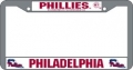 Philadelphia Phillies MLB Chrome License Plate Frame