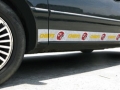 Kansas City Chiefs NFL Rocker Panel Trim Magnets