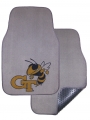 Georgia Tech Yellow Jackets 2pc Grey Universal Car Floor Mats