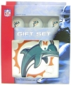 Miami Dolphins Golf Gift Box Set