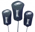 Philadelphia Eagles Mesh Golf Barrel Head Cover Set