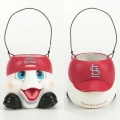 St. Louis Cardinals Halloween Ghost Trick or Treat Pumpkin Basket