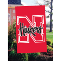 Nebraska Cornhuskers Embroidered Vertical Outdoor Flag