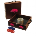 Arkansas Razorbacks Washer Toss Game