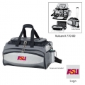 Picnic Time Arizona State Sun Devils "Vulcan" Embroidered Insulated Cooler & Propane Grill Tote