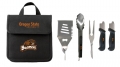 Oregon State Beavers NCAA Break-Apart BBQ Utensil Set w/Case