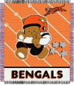 Cincinnati Bengals 36" x 48" Triple Woven Baby Throw Blanket