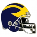 Michigan Wolverines Helmet Style Hitch Cover