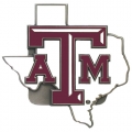Texas A&M Aggies NCAA Logo Texas State Style Hitch Cover