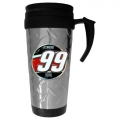 Carl Edwards #99 NASCAR Diamond Plate Travel Mug