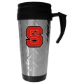 NC State Wolfpack NCAA Diamond Plate Travel Mug