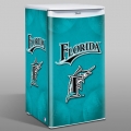 Boelter Florida Marlins MLB 84 Can Counter Top Refrigerator