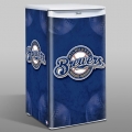 Boelter Milwaukee Brewers MLB 84 Can Counter Top Refrigerator
