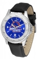 Boise State Broncos Leather Strap Competitor Series Watches